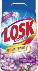 Стиральный порошок Losk автомат Эфирные масла и аромат цветка Жасмин 2.4 кг