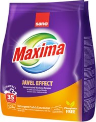 Пральний порошок Sano Maxima Javel Effect 1.25 кг