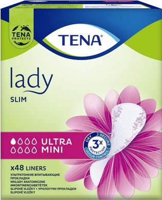 Урологічні прокладки Tena Lady Slim Ultra Mini 48 шт