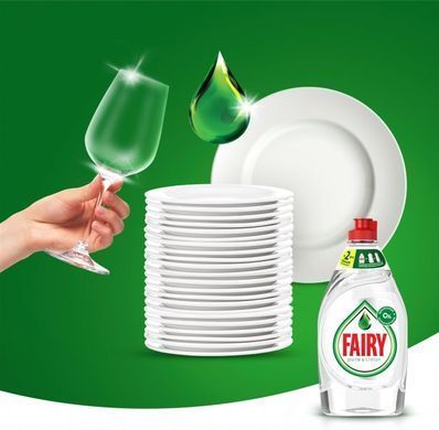Засіб для миття посуду Fairy Pure&Clean 450 мл