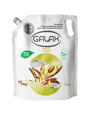 Рідке мило Galax Олива та зволожуюче молочко 1500 г (Doypack)