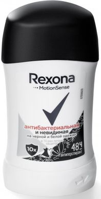 Дезодорант-антиперспирант Rexona Антибактериальная и Невидимая 40 мл