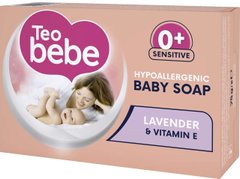 Мыло детское Teo bebe с экстрактом Лаванды 75 г