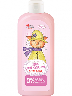 Пена для ванн Pink Elephant Кошечка Лиза 500 мл