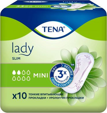 Урологічні прокладки Tena Lady Slim Mini 10 шт.