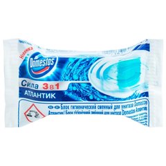 Сменный туалетный блок для унитаза Domestos Атлантик 40 г