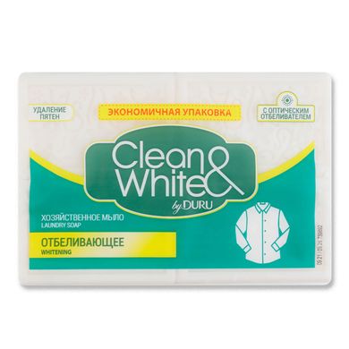 Мило господарче Duru Clean&White Відбілююче 4 х 120 г