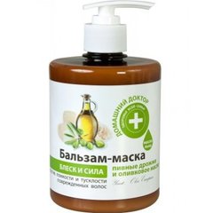 Бальзам-маска Домашній доктор Пивні дріжджі та Оливкова олія 500 мл