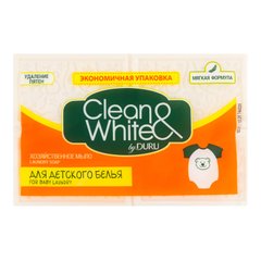 Мыло хозяйственное Duru Clean&White для Детского белья 4 х 120 г