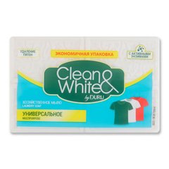 Мыло хозяйственное Duru Clean&White Универсальное 4 х 120 г