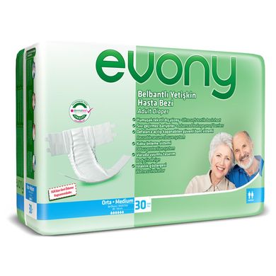 Подгузники для взрослых Evony 2 Medium 30 шт.