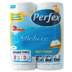 Бумажные полотенца Perfex Deluxe 2 шт 3 слоя