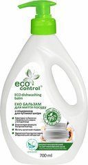 Бальзам для миття посуду ECO Control з гліцерином для чутливої шкіри 700 мл