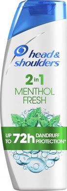 Шампунь проти лупи Head & Shoulders Свіжість ментолу 2в1 360 мл