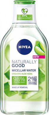 Міцелярна вода Nivea Naturally Good з алое вера 400 мл