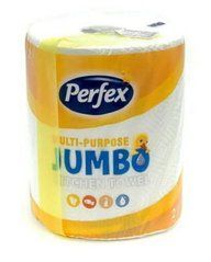 Кухонные полотенца Perfex Jumbo 2 слоя 144 листов 1 рулон