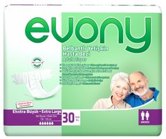 Подгузники для взрослых Evony 4 Extra Large 30 шт.