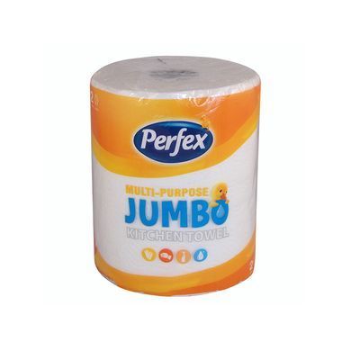 Кухонні рушники Perfex Jumbo 2 шари 144 аркушів 1 рулон