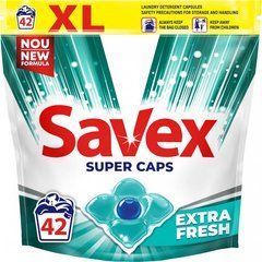 Капсули для прання Savex Super Caps Extra Fresh 4 42 шт
