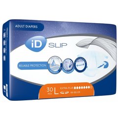 Підгузки для дорослих iD Expert Slip Extra Plus L 115-155 см 30 шт.