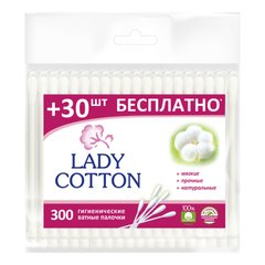 Ватные палочки Lady Cotton 300 шт.