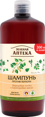 Шампунь Зеленая Аптека Березовые почки и касторовое масло против перхоти 1 л