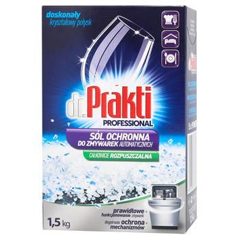 Сіль для посудомийних машин dr.Prakti 1.5 кг