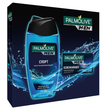 Подарунковий набір Palmolive Men Спорт и Северный Океан