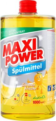 Засіб для миття посуду Maxi Power Лимон запаска 1 л