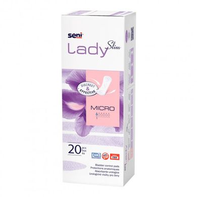 Прокладки урологические Seni Lady Slim Micro 20 шт