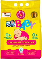 Порошок для стирки Doctor Wash Baby 2.4 кг, 2400, 43, универсальная, детская, порошок, Украина