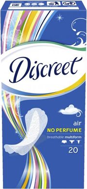 Щоденні гігієнічні прокладки Discreet Air Single 20 шт.