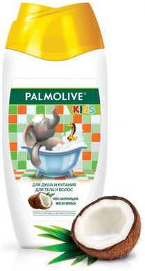 Дитячий гель для душу і купання Palmolive для дітей для тіла і волосся з кокосом 250 мл