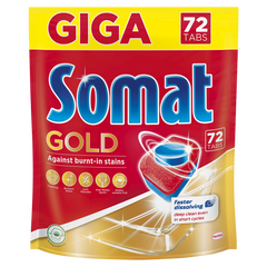 Таблетки для посудомийної машини Somat Gold 72 шт