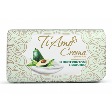 Косметическое мыло Ti Amo Crema c экстрактом авокадо 140 г