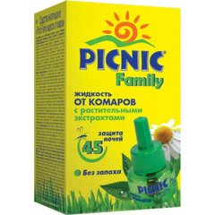 Рідина від комарів Picnic Family на 45 ночей 30 мл