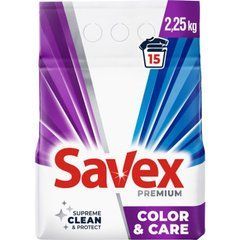 Стиральный порошок автомат Savex 2,25кг Color Care