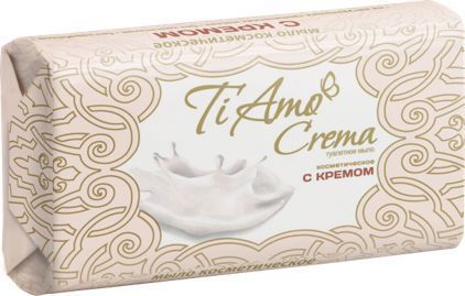 Косметическое мыло твердое Ti Amo Crema c кремом 140 г