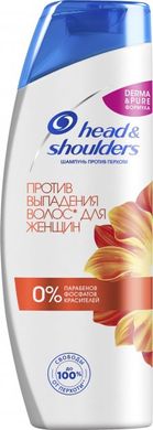 Шампунь против перхоти Head & Shoulders Против выпадения волос 400 мл