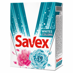 Пральний порошок Savex Whites&Colors для ручного прання 400 г