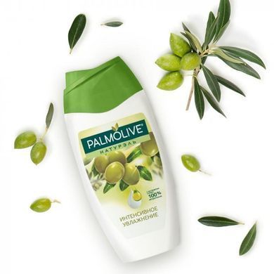 Гель-крем для душу Palmolive Натурель Інтенсивне зволоження Олива і зволожуюче молочко 250 мл