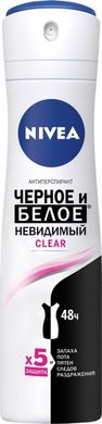 Дезодорант-антиперспирант Nivea Clear Невидимая защита 150 мл