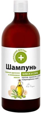 Шампунь Домашний доктор Пивні дріжджі і оливкова олія 1000 мл