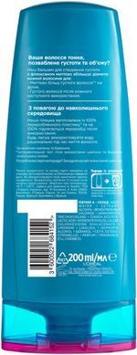 Бальзам-ополіскувач L'oreal Paris Elseve Фібрологія для волосся, позбавленого густоти 200 мл