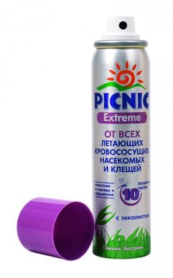 Аэрозоль Picnic Extreme от всех летающих насекомых и клещей 75 мл