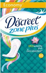 Щоденні гігієнічні прокладки Discreet Deo Water Lilly Plus 50 шт.