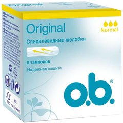 Тампоны женские гигиенические o.b. Original Normal 8 шт.