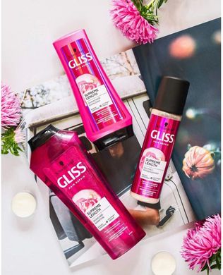 Защитный шампунь GLISS Supreme Length для длинных волос, склонных к повреждениям и жирности 400 мл