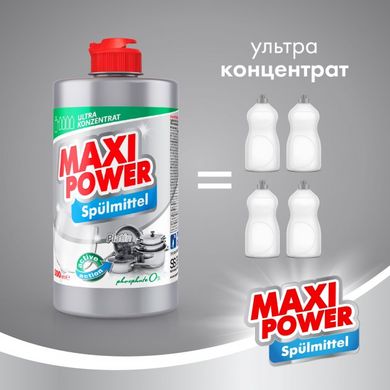 Засіб для миття посуду Maxi Power Платинум запаска 500 мл