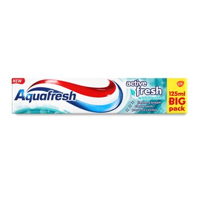 Зубна паста Aquafresh Заряд Свіжості 125 мл